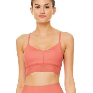 Alo yoga lush bra with soft removable padding